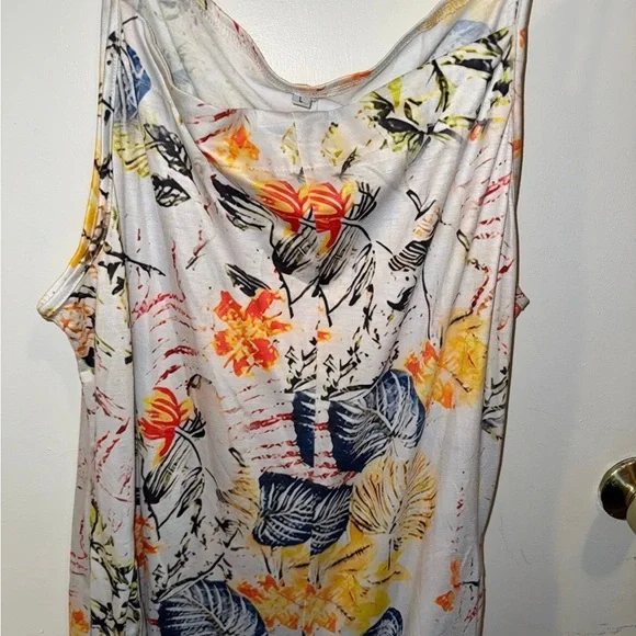 Floral Sleeveless Jumpsuit - Picture 2 of 6